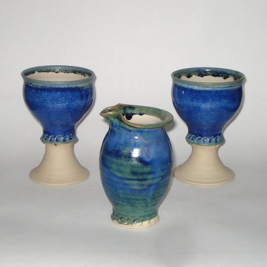 Set pentru micul dejun din ceramică scandinavă