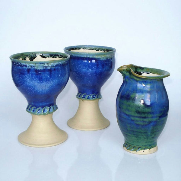 Set pentru micul dejun din ceramică scandinavă
