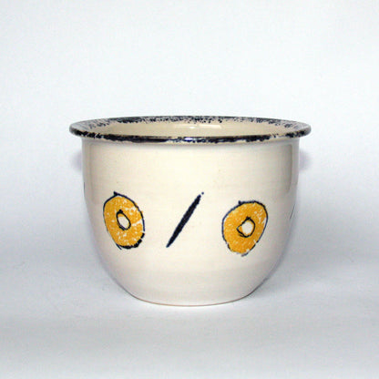 Set de ceai sau cafea pentru mic dejun, ceramică pictată manual