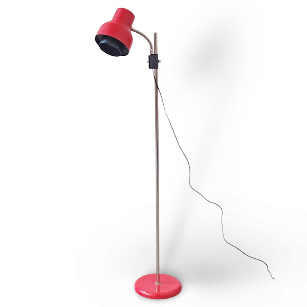 Lampadar vintage din metal și plastic, anii 1970