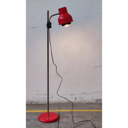 Lampadar vintage din metal și plastic, anii 1970