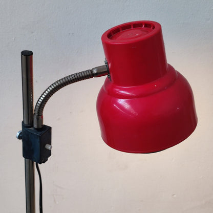 Lampadar vintage din metal și plastic, anii 1970