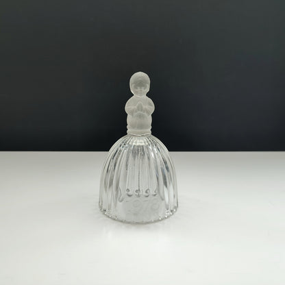 Clopoțel din Cristal Goebel - Copil rugandu-se - Germania de Vest, 1978