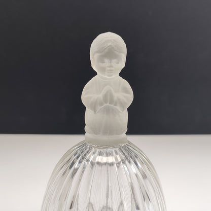 Clopoțel din Cristal Goebel - Copil rugandu-se - Germania de Vest, 1978