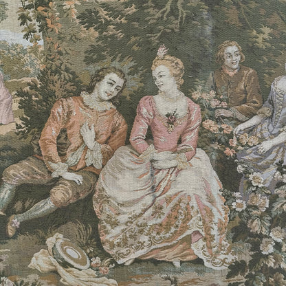 Tapiserie murală înrămată, Franța circa 1970