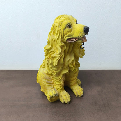 Figurină Decorativă Cocker Spaniel, Multifuncțională, 40 cm