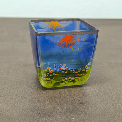 Vas / suport pentru lumânare Goebel - Rosina Wachtmeister, “Bella Giornata”, anii ’90
