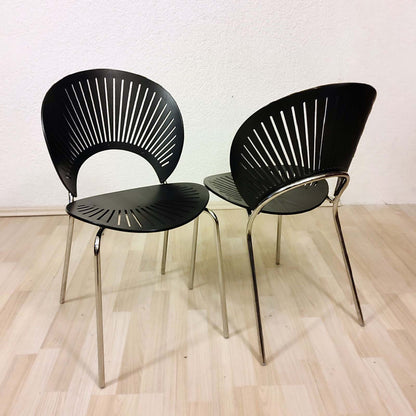 Scaune Trinidad, design Nanna Ditzel,  Fredericia, Danemarca